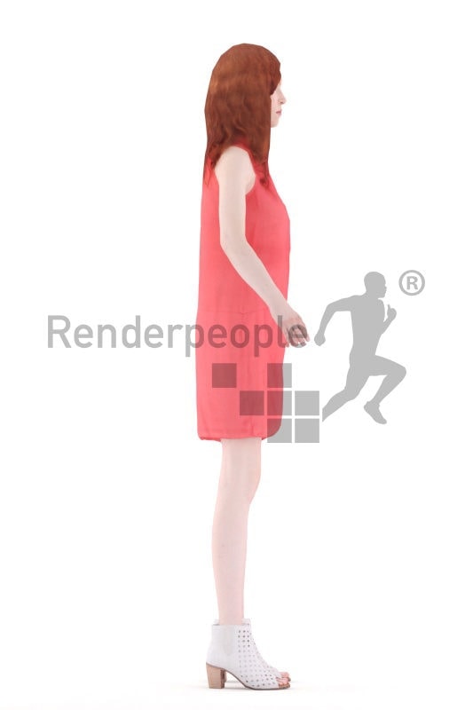 Rigged 3D People model for Maya and Cinema 4D – ""