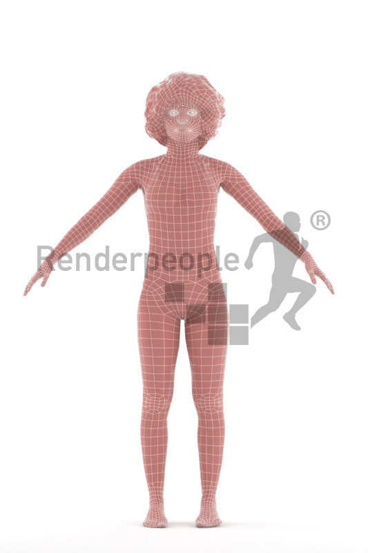 Rigged 3D People model for Maya and 3ds Max – ""